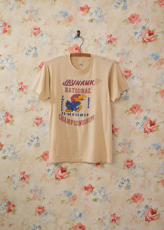 Vintage 1980's Track And Field T-Shirt