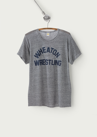 1980s Vintage Wheaton Wrestling T-Shirt