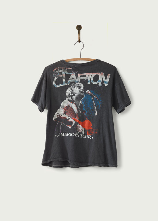 Vintage 1977 Eric Clapton Slowhand Tour T-Shirt