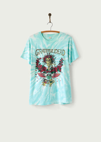 Vintage 1991 Grateful Dead Spring Tour Tie Dye T-Shirt