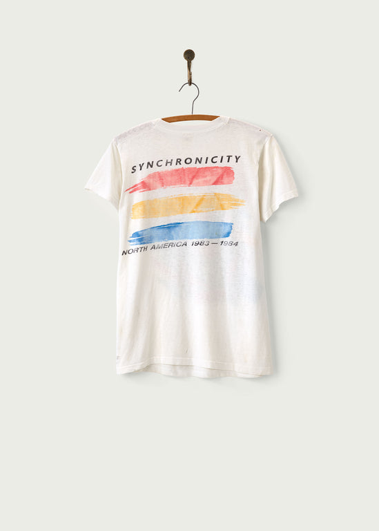 Vintage 1983 The Police Synchronicity Tour T-Shirt