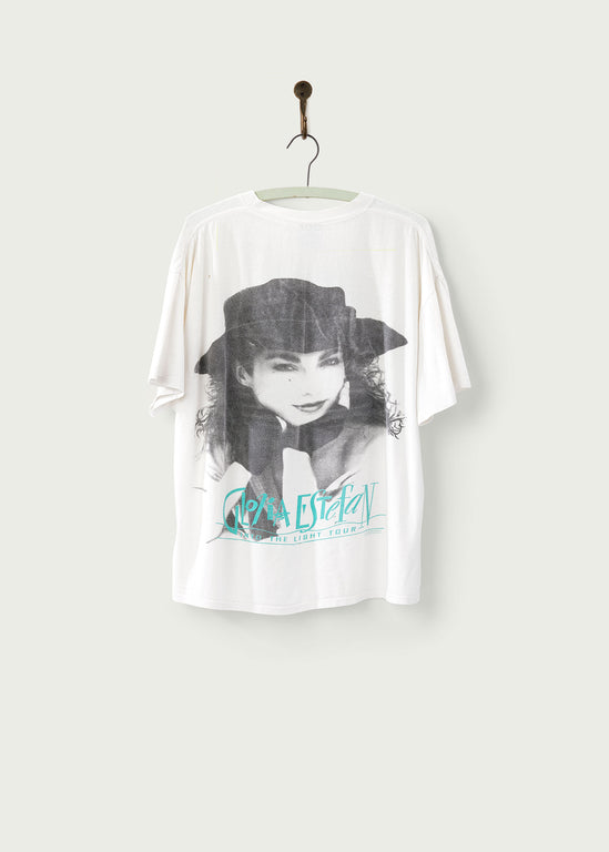 Vintage 1991 Gloria Estefan Into the Light Tour T-Shirt