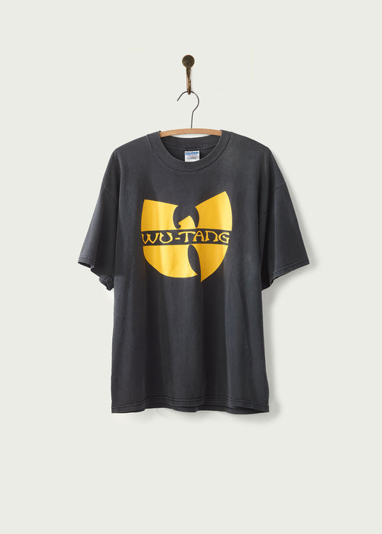 Vintage 1990s Yellow Wu-Tang Clan T-Shirt