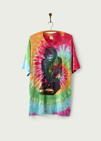 Vintage 1980s Jimi Hendrix Monterey Pop Festival T-Shirt