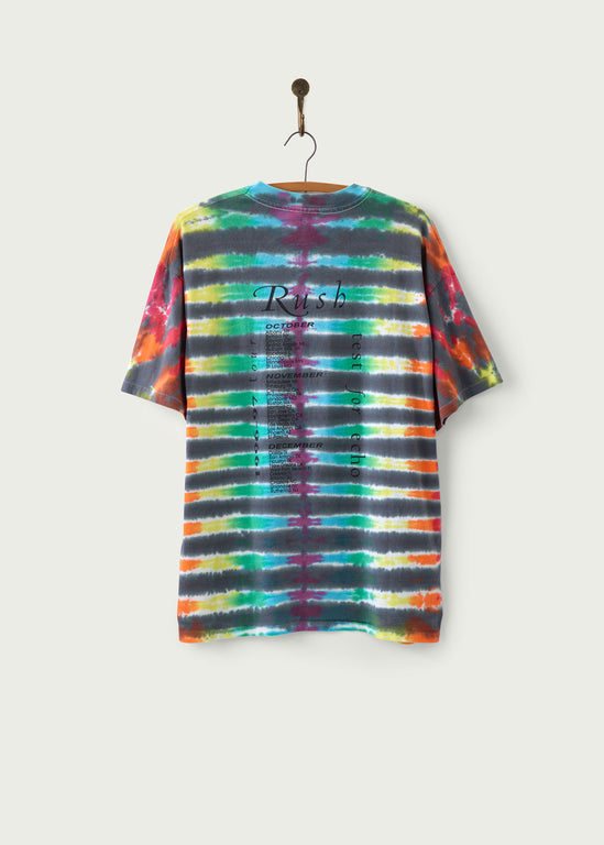 Vintage 1996 Rush Test For Echo Tie Dye T-Shirt