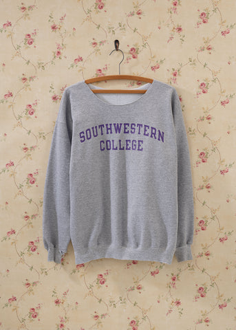 Vintage 1980's Southwest College Crewneck Sweater