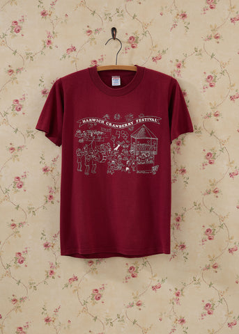 Vintage 1980's Harwich Cranberry Festival T-Shirt