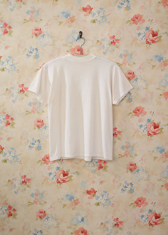 Vintage 1980's Blank White T-Shirt
