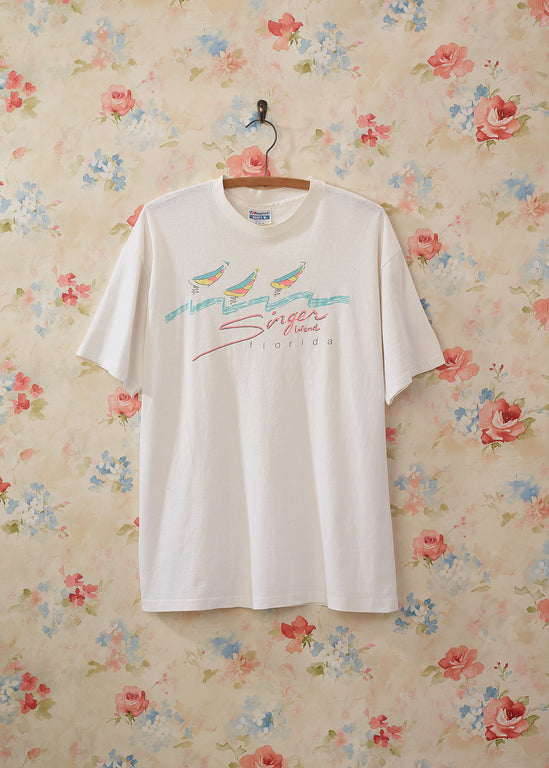 Vintage 1990's Singer Island T-Shirt