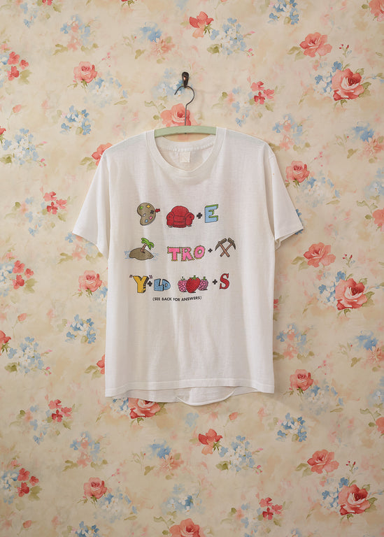 Vintage 1980's Graphic T-Shirt