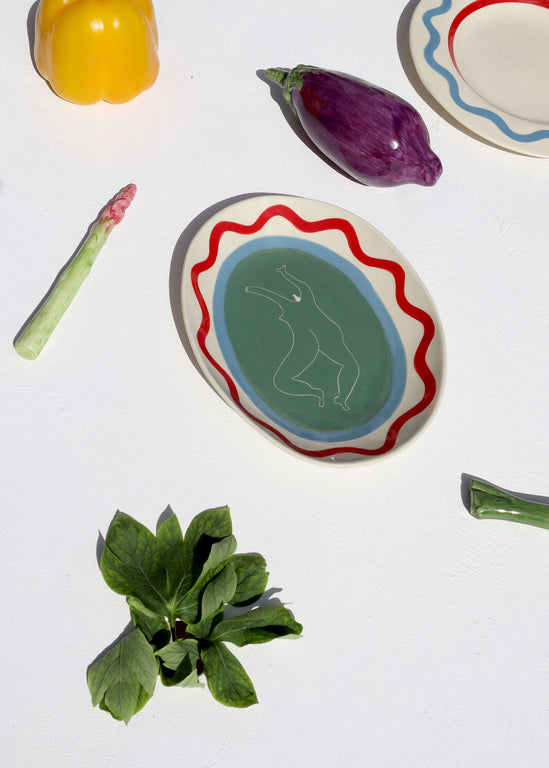 Laetitia Rouget - Samba Oval Plate
