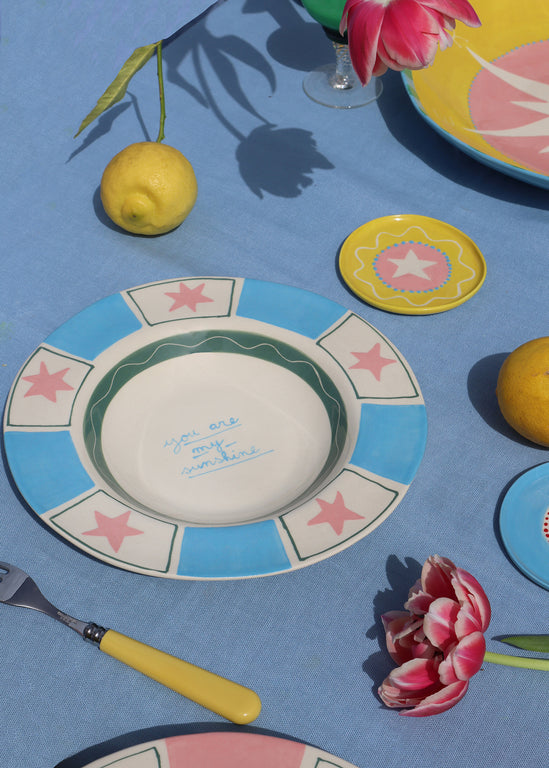 Laetitia Rouget - You Are My Sunshine Dinner Plate