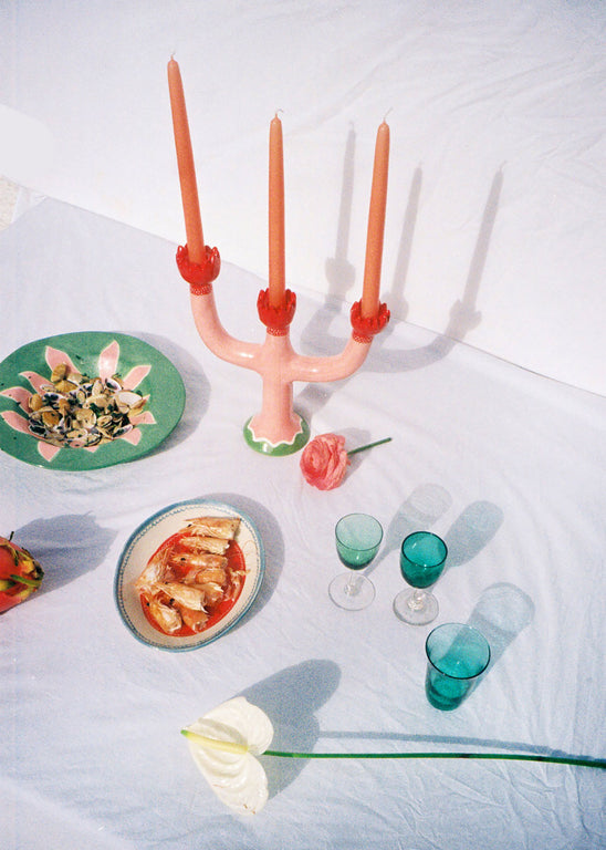 Laetitia Rouget - Pink Tulip Candleholder