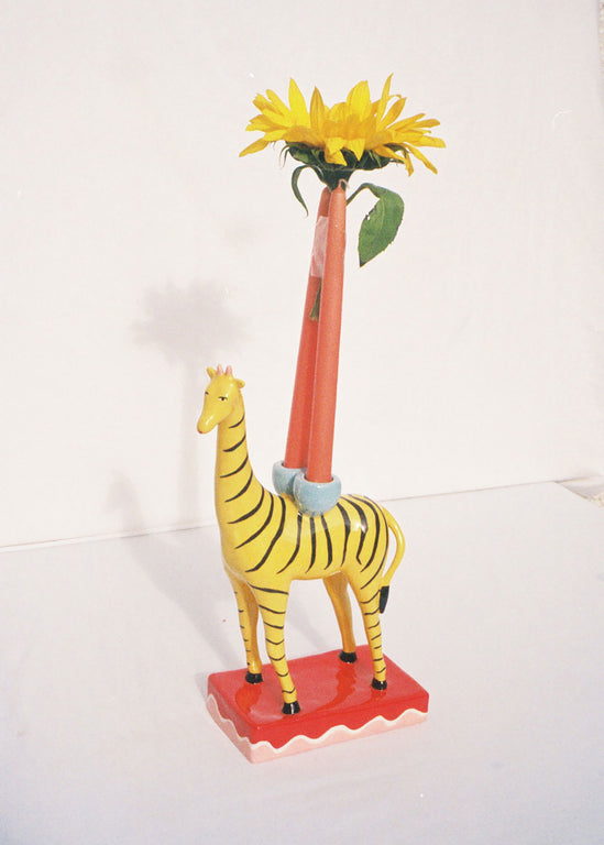 Laetitia Rouget - Sophie Stripes Giraffe Candle Holder