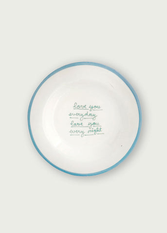 Laetitia Rouget - Love You Everyday Dessert Plate