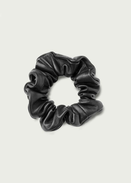 Leona Leather Scrunchie