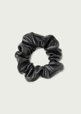 Leona Leather Scrunchie