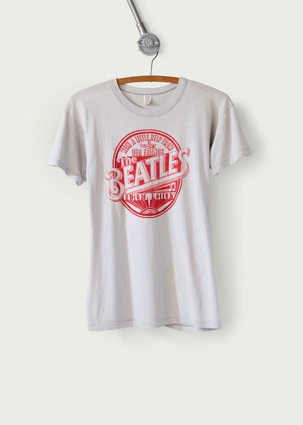 1960's Vintage Beatles Record Factory T-Shirt