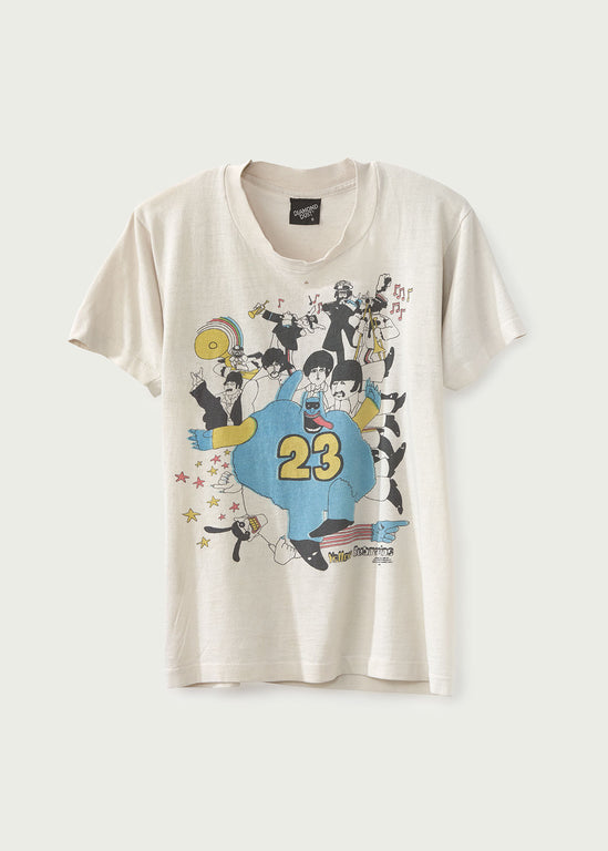 1980's Vintage Beatles Yellow Submarine T-Shirt