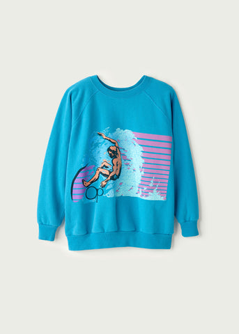1980s Vintage OP Surfing Sweater