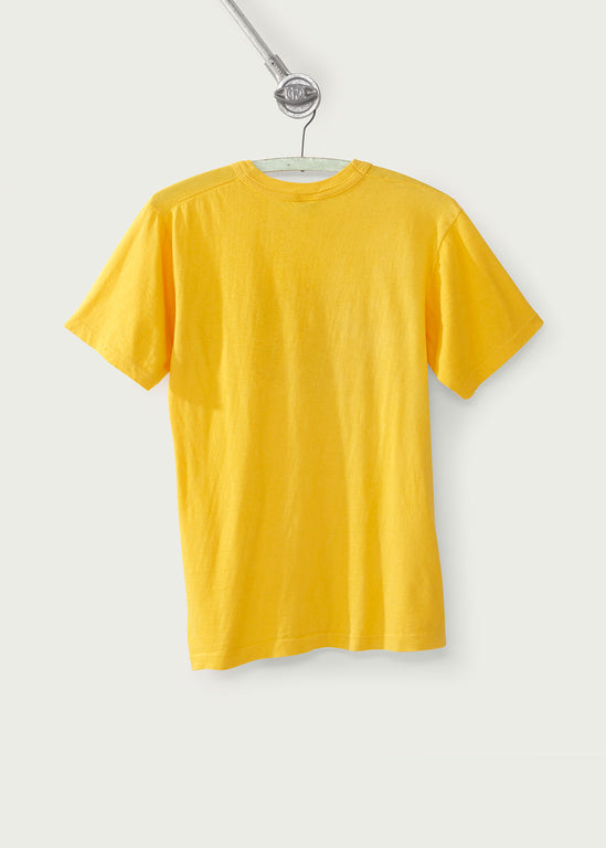 1990s Vintage Yellow "Pow!" T-Shirt