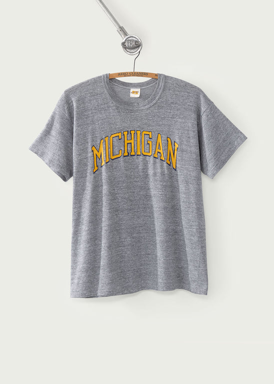 1980s Vintage Grey Michigan T-Shirt
