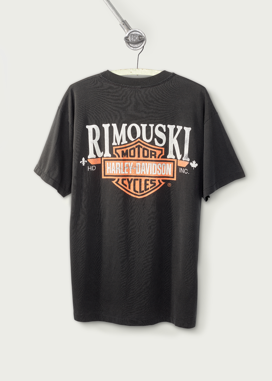1980s Vintage Harley Davidson Rimouski T-Shirt