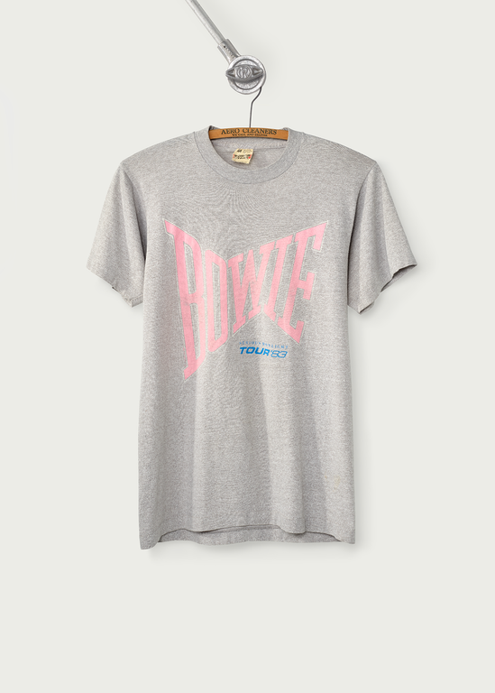 1983 Vintage David Bowie Serious Moonlight Tour T-Shirt