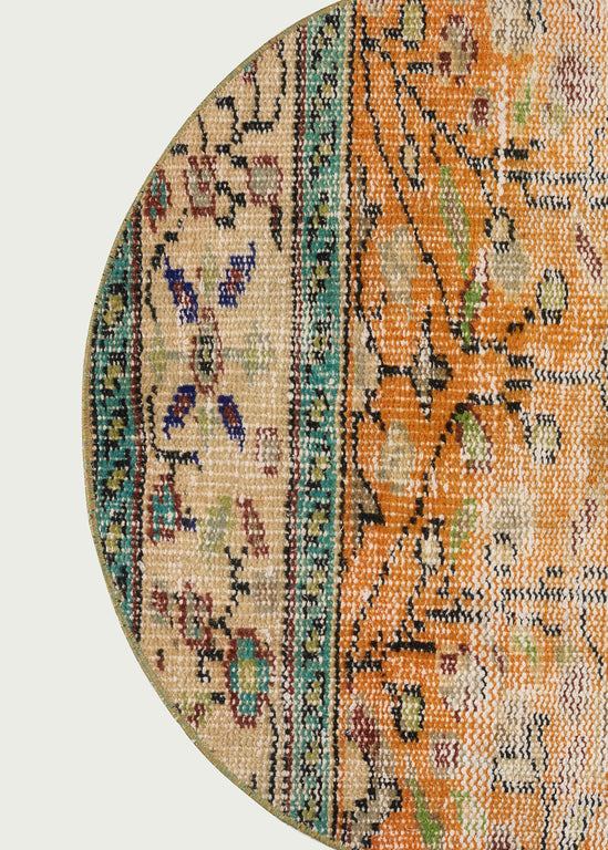 Vintage Turkish Rug Cushion