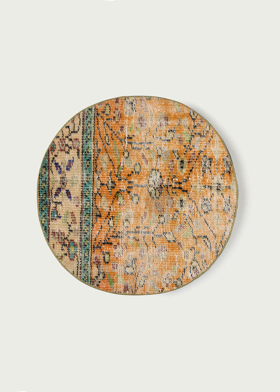 Vintage Turkish Rug Cushion