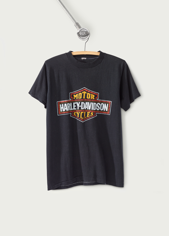 1970s Vintage Harley Davidson Oshkosh T-Shirt