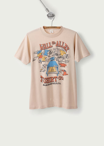 1980s Vintage Wall St. Ally T-Shirt