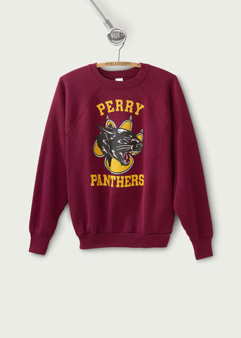 1980s Vintage Perry Panthers Sweater