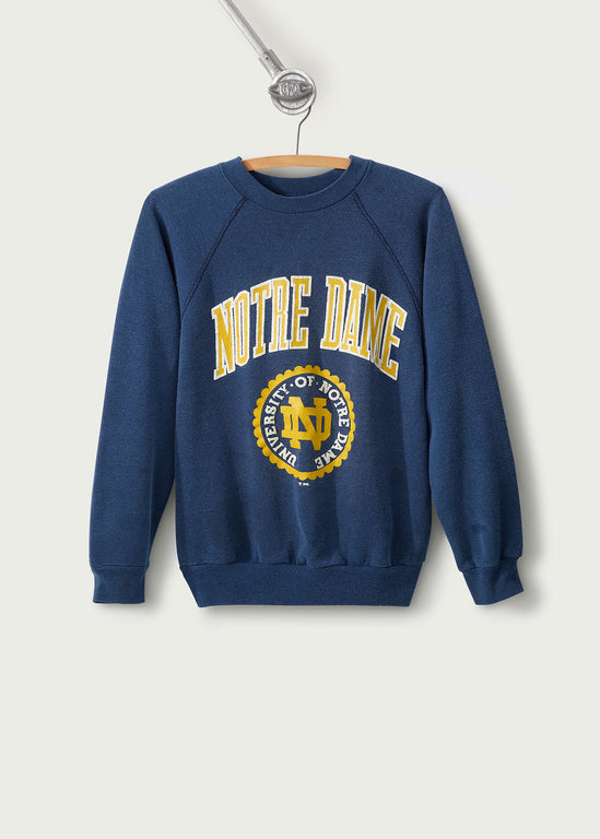 1980s Vintage Notre Dame Sweater