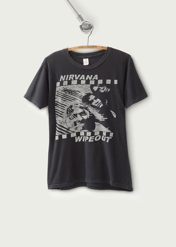 Vintage 1990s Nirvana Wipeout T-Shirt