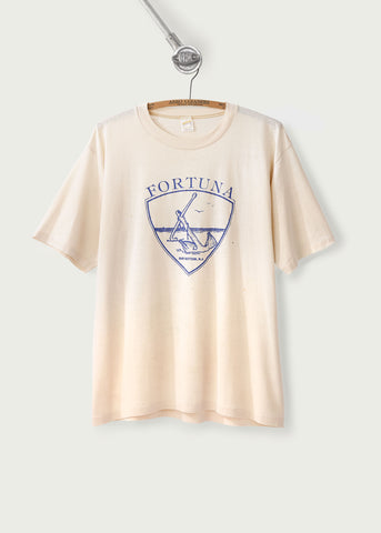 Vintage 1980s Fortuna Ship Botton NJ T-Shirt