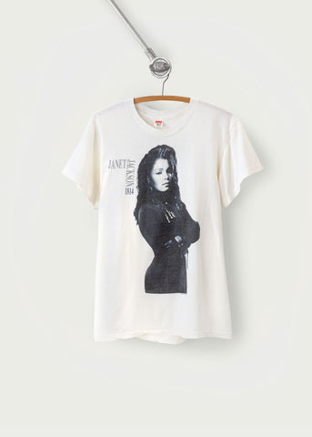 1990 Vintage Janet Jackson T-Shirt | Ellie Mae Studios