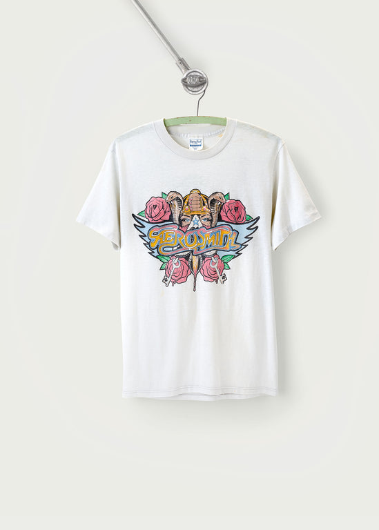 1987 Vintage Aerosmith Permanent Vacation T-Shirt