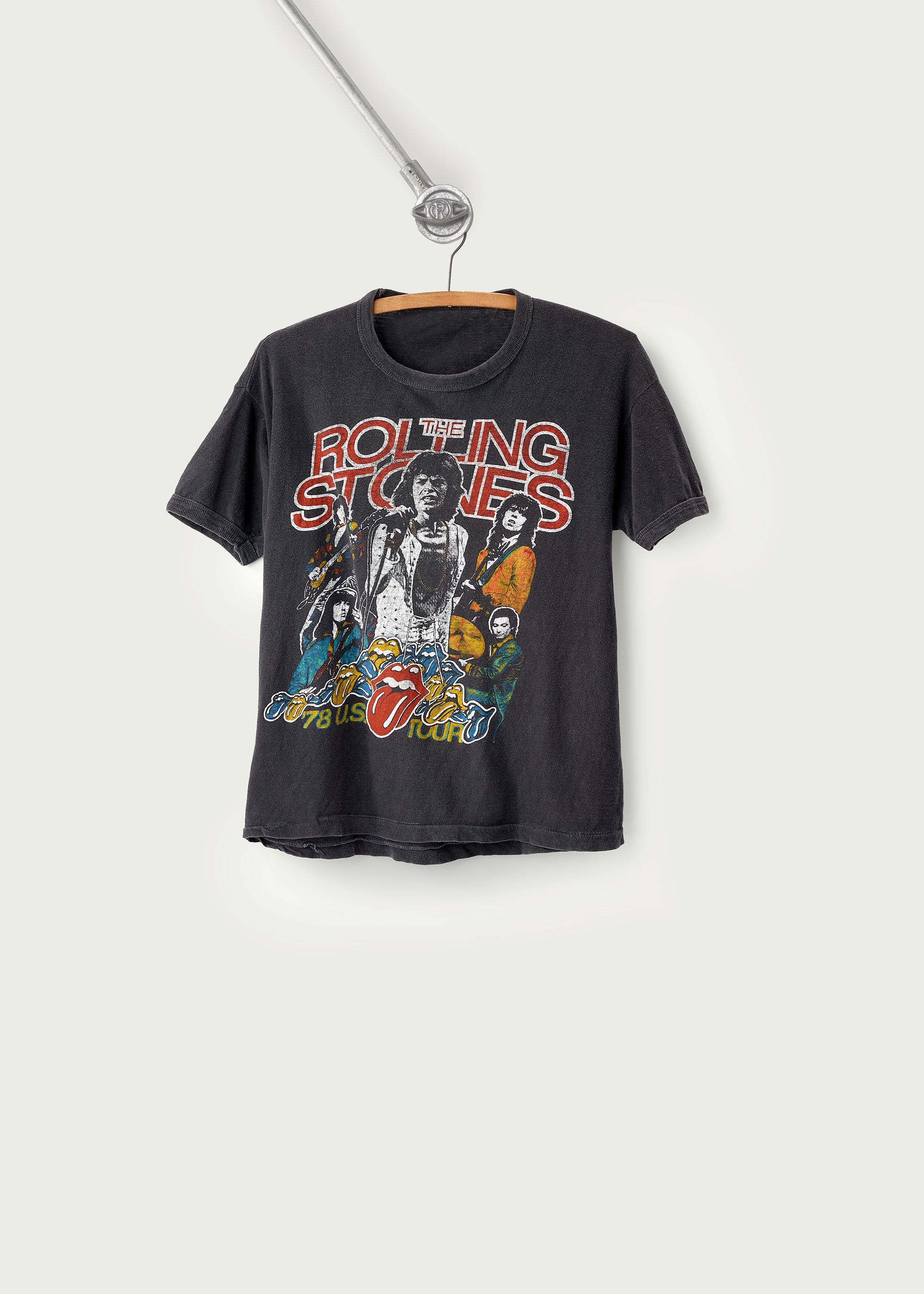 Rolling Stones Tour of America '78 ラグランT Amazon | [The Rolling Stones] T Shirt Us Tour 78 新しい 公式