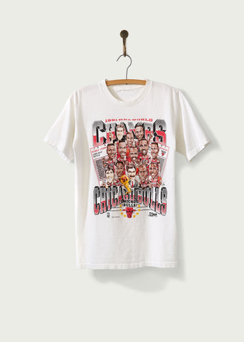Vintage 1991 Chicago Bulls NBA Champs T-Shirt