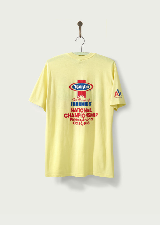 Vintage 1988 Iron Kids Triathlon T-Shirt