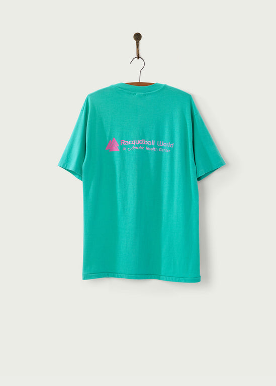 Vintage 1980s Racquetball World  T-Shirt
