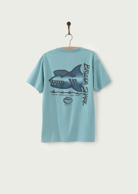 Vintage 1980s Hawaii Shark Surf T-Shirt