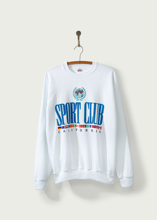 Vintage 1980s California Sport Club Crewneck