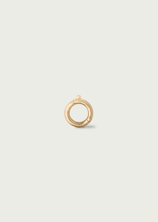 14K Gold Circle Clip Bail